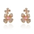 Picture of Trendy Gold Plated Big Dangle Earrings with No-Risk Refund