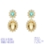 Picture of Popular Cubic Zirconia Big Dangle Earrings