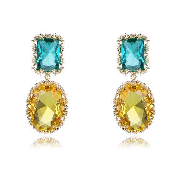 Picture of Top Cubic Zirconia Luxury Dangle Earrings