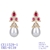 Picture of Irresistible Pink Gold Plated Dangle Earrings For Your Occasions