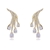 Picture of Beautiful Cubic Zirconia Luxury Dangle Earrings