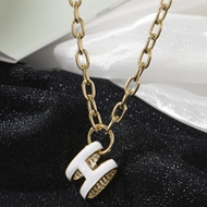 Picture of Delicate Gold Plated Short Chain Necklace with Fast Shipping