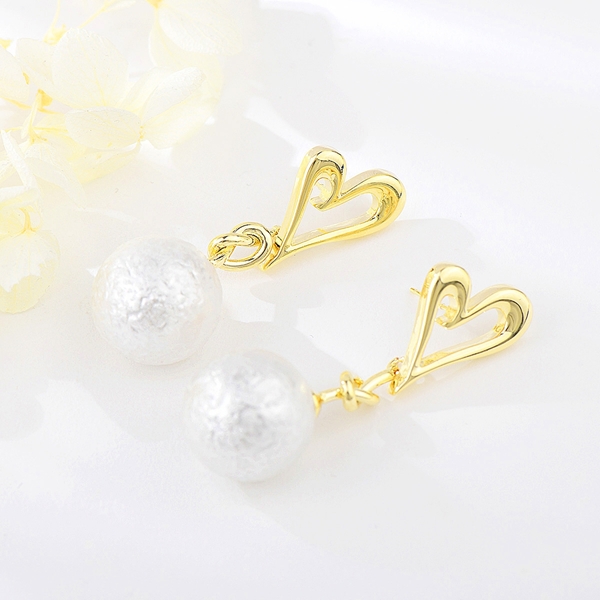 Picture of Unusual Classic Gold Plated Dangle Earrings