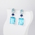 Picture of Luxury Platinum Plated Dangle Earrings of Original Design