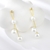 Picture of Delicate White Dangle Earrings with Speedy Delivery