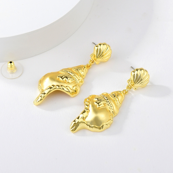 Picture of Zinc Alloy Big Dangle Earrings with Full Guarantee