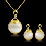 Picture of Gold Plated Casual Necklace and Earring Set with Unbeatable Quality