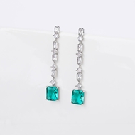 Picture of Nickel Free Platinum Plated Luxury Dangle Earrings with No-Risk Refund