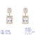 Picture of Stylish Big Gold Plated Dangle Earrings