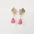 Picture of Good Cubic Zirconia Luxury Dangle Earrings