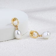 Picture of Need-Now White Small Dangle Earrings from Editor Picks