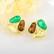 Picture of Classic Resin Stud Earrings Wholesale Price