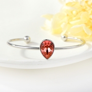 Picture of Featured Platinum Plated Small Fashion Bangle with Full Guarantee