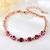 Picture of Classic and fashionable imitation crystal alloy bracelet