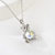 Picture of Wholesale Platinum Plated Small Pendant Necklace with No-Risk Return