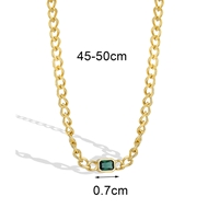 Picture of Delicate Gold Plated Short Chain Necklace with Fast Shipping