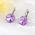 Picture of 12 mm Swarovski Element Crystal Satellite Diamond Earrings