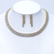 Picture of New Season White Gold Plated 2 Piece Jewelry Set with SGS/ISO Certification