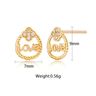 Picture of Distinctive Delicate Small Stud Earrings for Her