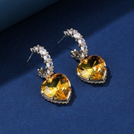 Picture of Distinctive Yellow Gold Plated Dangle Earrings with Low MOQ