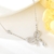 Picture of Sparkly Small Platinum Plated Pendant Necklace