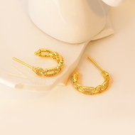 Picture of High Quality Delicate Medium Big Hoop Earrings with Low MOQ