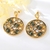 Picture of Copper or Brass Swarovski Element Dangle Earrings with Unbeatable Quality