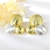 Picture of Unique Plain Zinc Alloy Big Stud Earrings