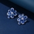 Picture of Luxury Flower Big Stud Earrings in Exclusive Design