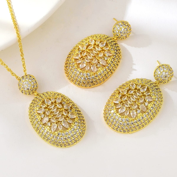 Picture of Party Luxury 2 Piece Jewelry Set with Beautiful Craftmanship