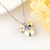 Picture of Fashion Platinum Plated Pendant Necklace at Unbeatable Price