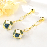 Picture of Classic Zinc Alloy Dangle Earrings with Low Cost