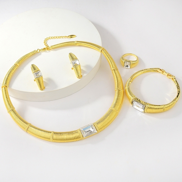 Picture of Dubai Party 4 Piece Jewelry Set with 3~7 Day Delivery