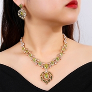 Picture of Wholesale Platinum Plated Copper or Brass 2 Piece Jewelry Set at Great Low Price