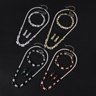 Picture of Good Cubic Zirconia Party 3 Piece Jewelry Set