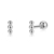 Picture of Sleek Elegant Platinum Plated Dangle Earrings