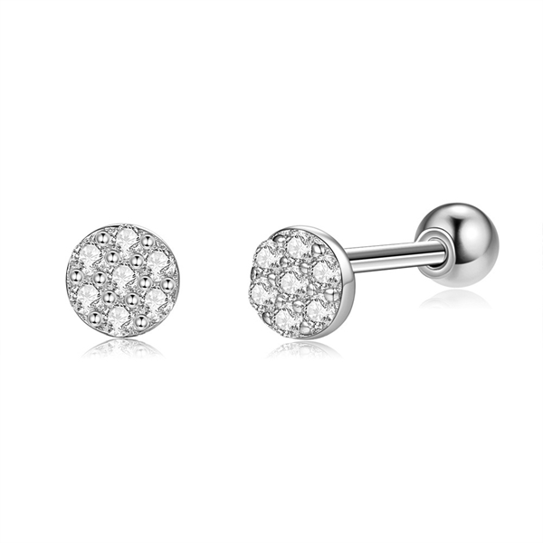 Picture of Eye-Catching White 925 Sterling Silver Dangle Earrings with Member Discount